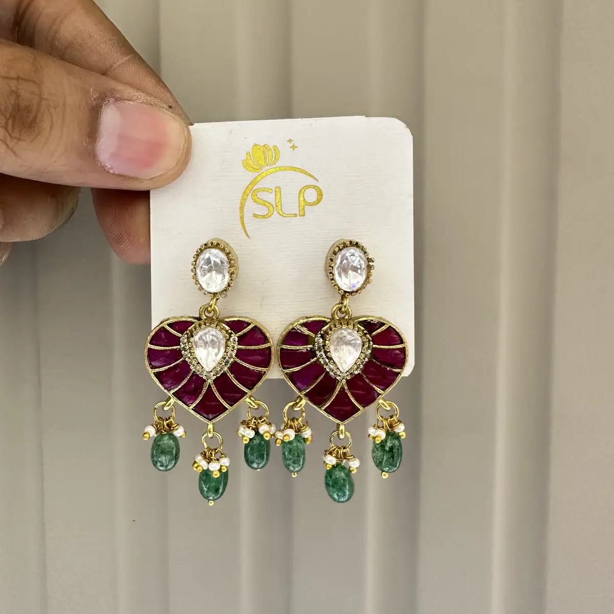 KUNDAN EARRINGS 82093