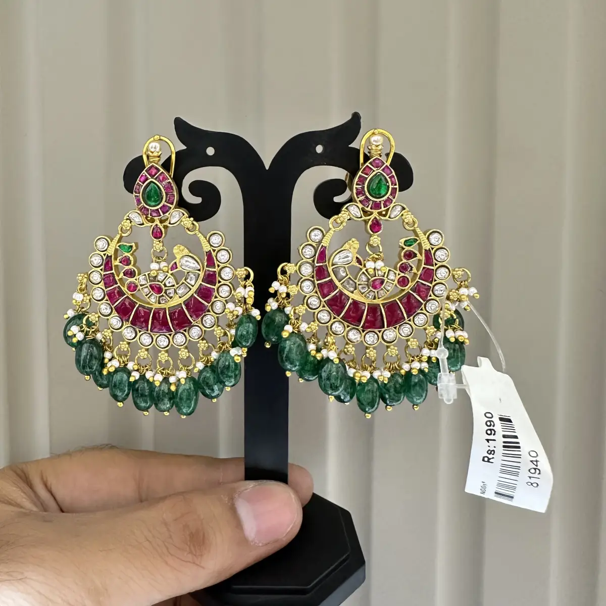 KUNDAN EARRINGS 81940