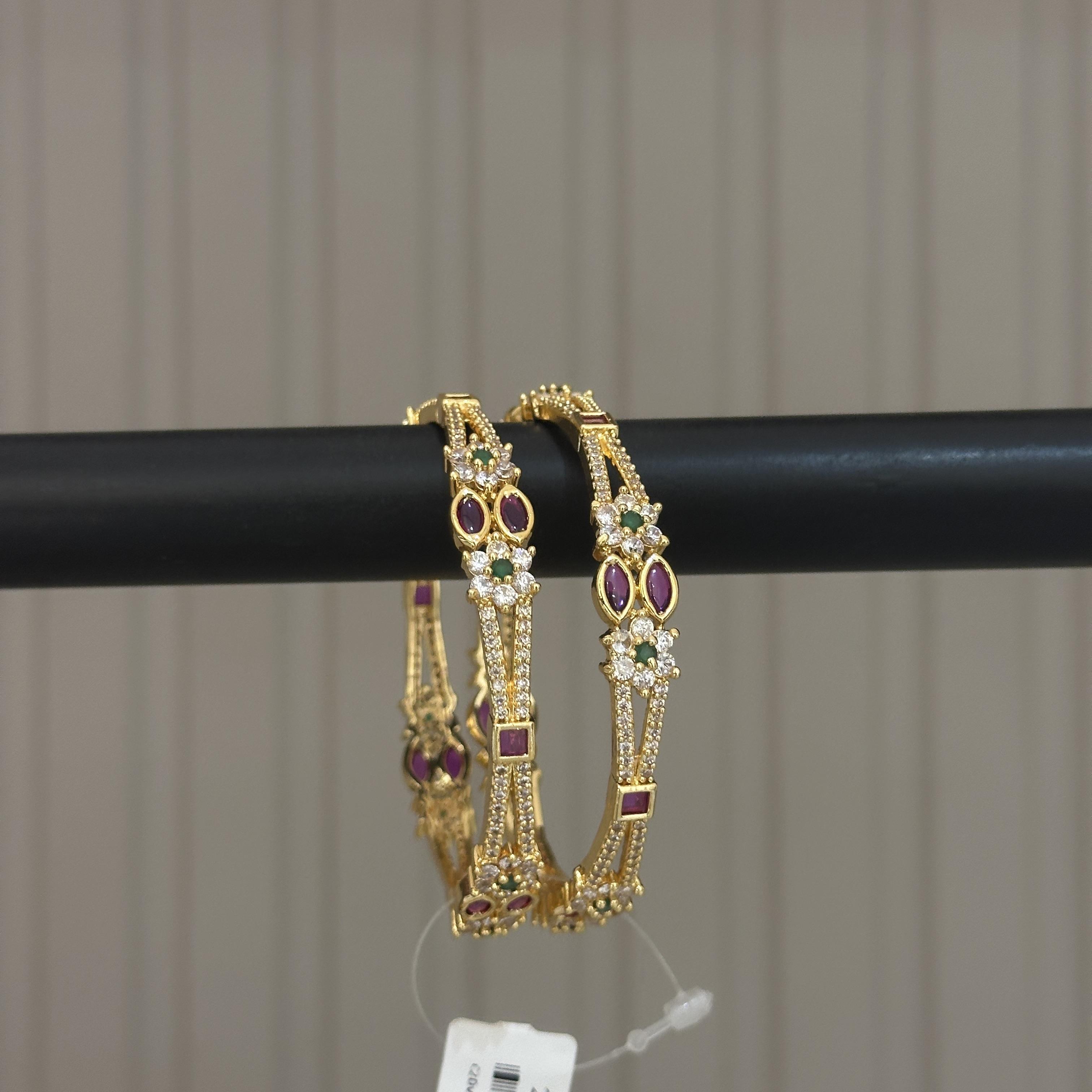 CZ BANGLES B00016